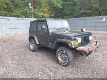  Salvage Jeep Wrangler