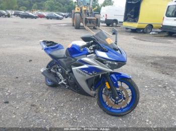  Salvage Yamaha Yzfr3