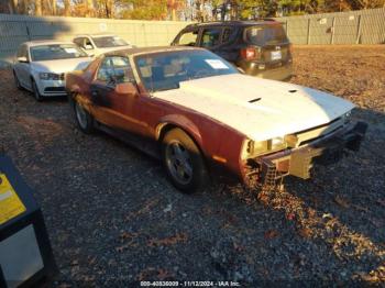  Salvage Chevrolet Camaro