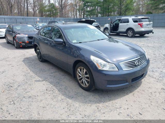  Salvage INFINITI G37x