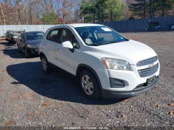  Salvage Chevrolet Trax