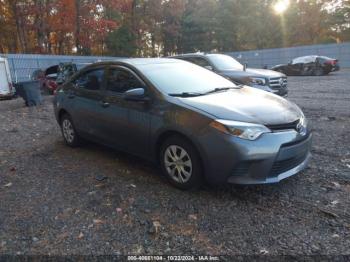  Salvage Toyota Corolla