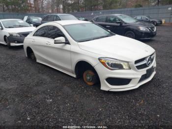  Salvage Mercedes-Benz Cla-class