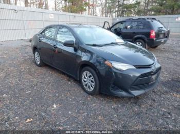  Salvage Toyota Corolla