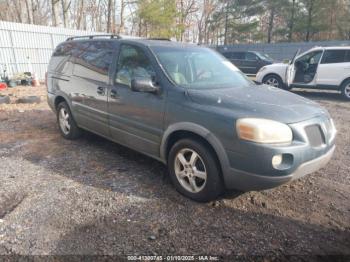  Salvage Pontiac Montana SV6