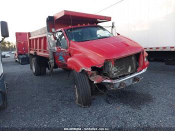  Salvage Ford F-750 Chassis