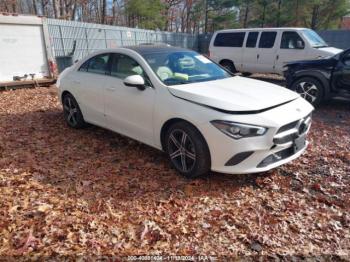  Salvage Mercedes-Benz Cla-class