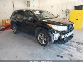  Salvage Toyota Highlander