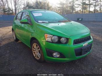  Salvage Chevrolet Sonic