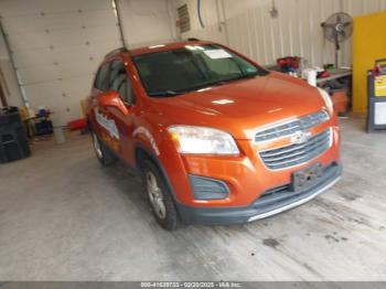  Salvage Chevrolet Trax