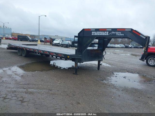  Salvage Davidson Trailers Ll 30  Gooseneck Trailer