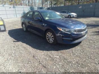  Salvage Kia Optima