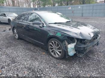  Salvage Lincoln MKZ Hybrid