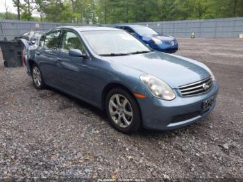  Salvage INFINITI G35x