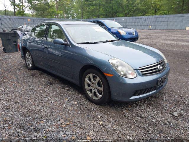  Salvage INFINITI G35x