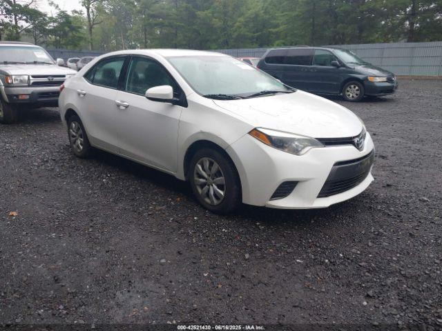  Salvage Toyota Corolla