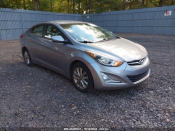  Salvage Hyundai ELANTRA