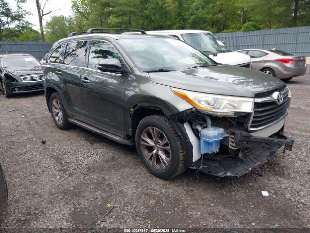  Salvage Toyota Highlander