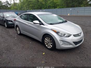  Salvage Hyundai ELANTRA