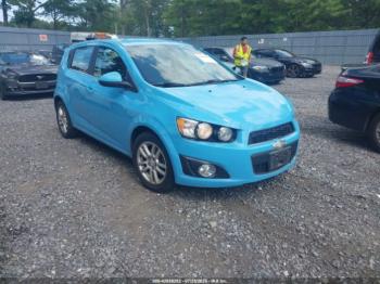 Salvage Chevrolet Sonic