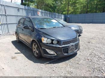  Salvage Chevrolet Sonic