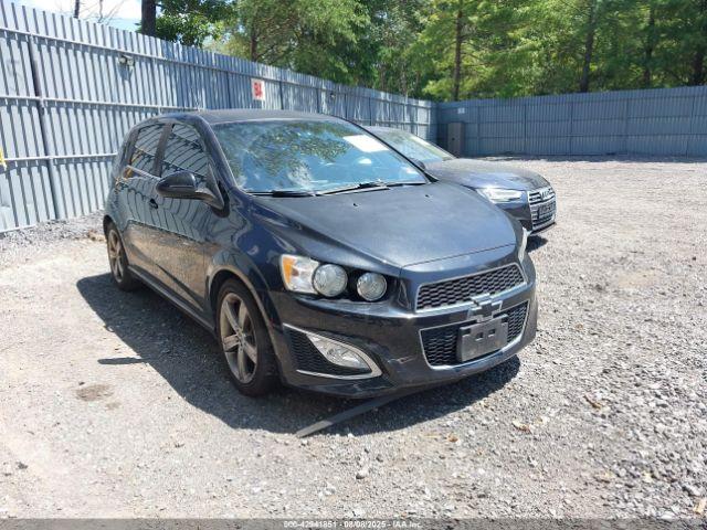  Salvage Chevrolet Sonic
