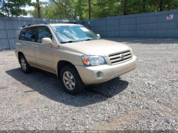  Salvage Toyota Highlander