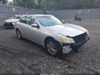  Salvage INFINITI G37x