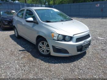  Salvage Chevrolet Sonic