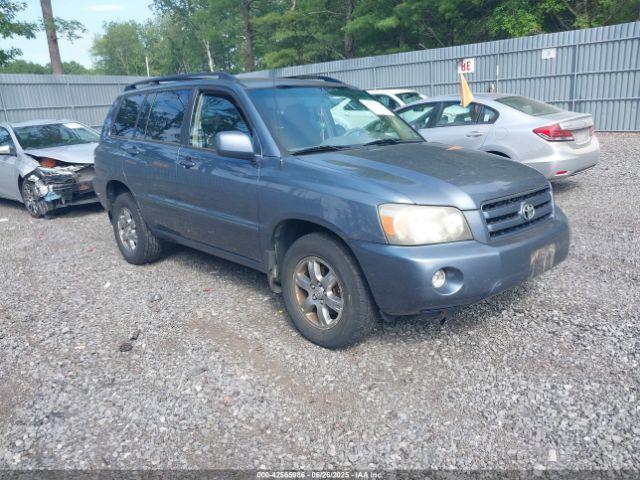  Salvage Toyota Highlander