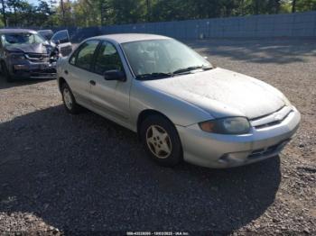 Salvage Chevrolet Cavalier