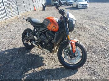  Salvage Triumph Motorcycle Trident 660