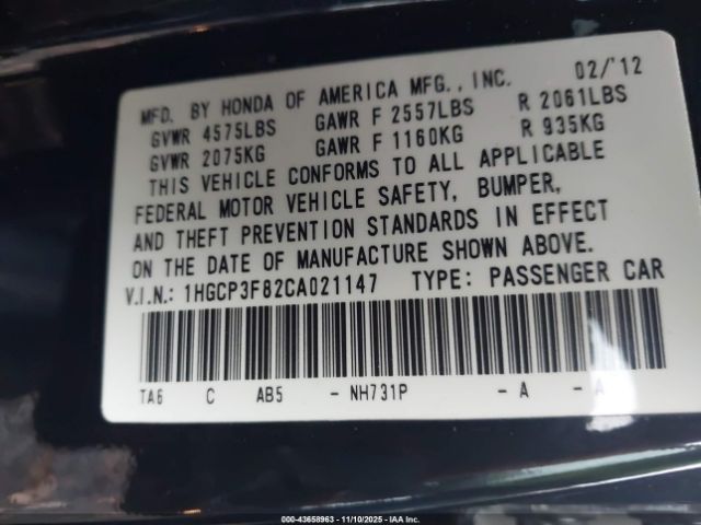 Honda Accord 3.5 Ex-l Image 15