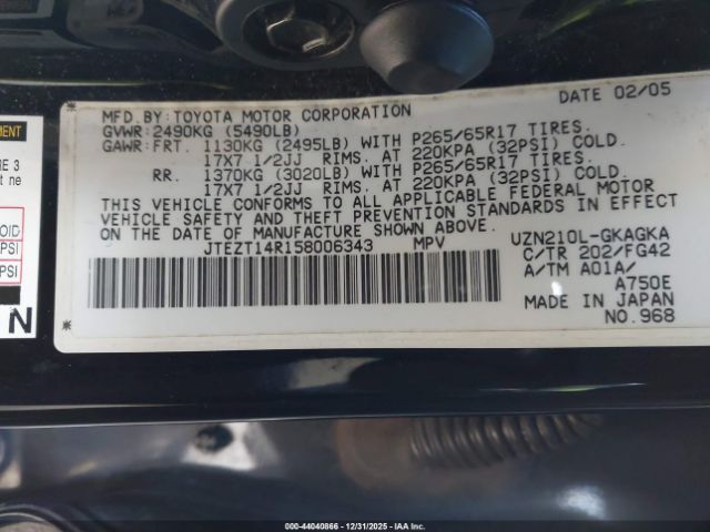 Toyota 4Runner Sr5 V8 Image 13