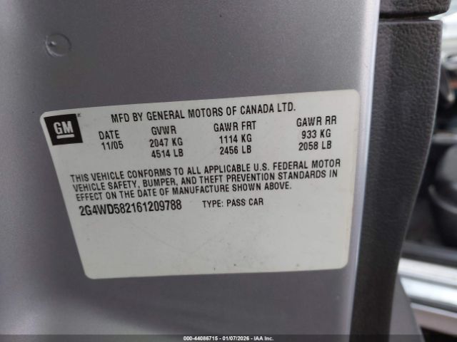 Buick LaCrosse Cxl Image 8