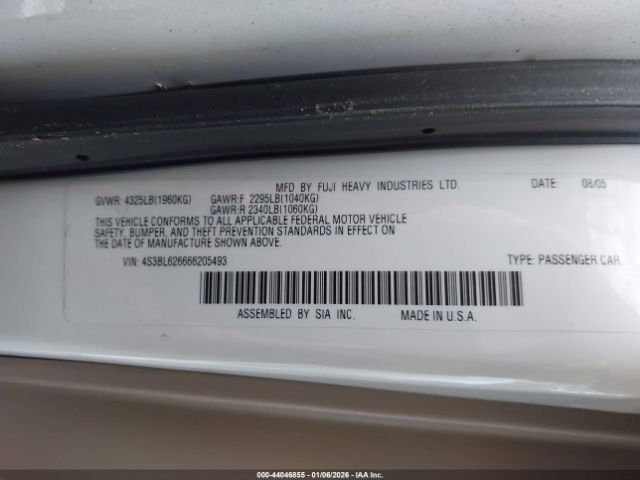 Subaru Legacy 2.5i Image 6