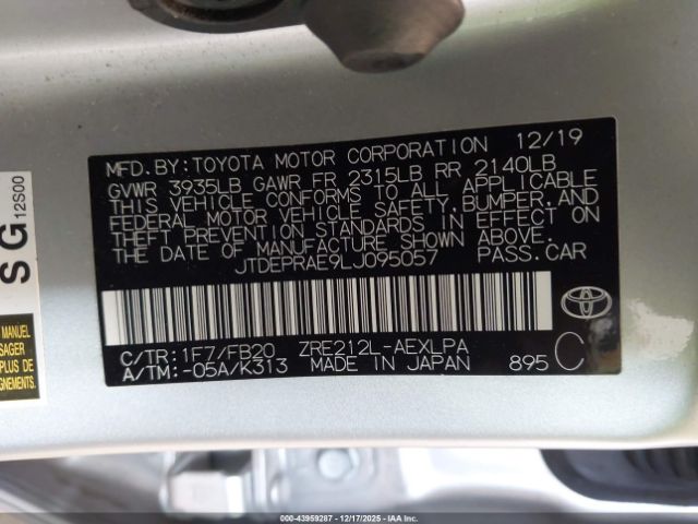 Toyota Corolla Le Image 7